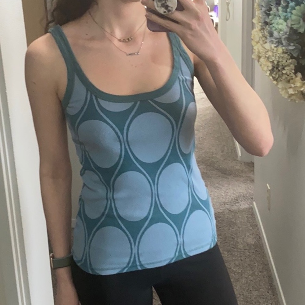 DONATING SOON Patterned Tank Top